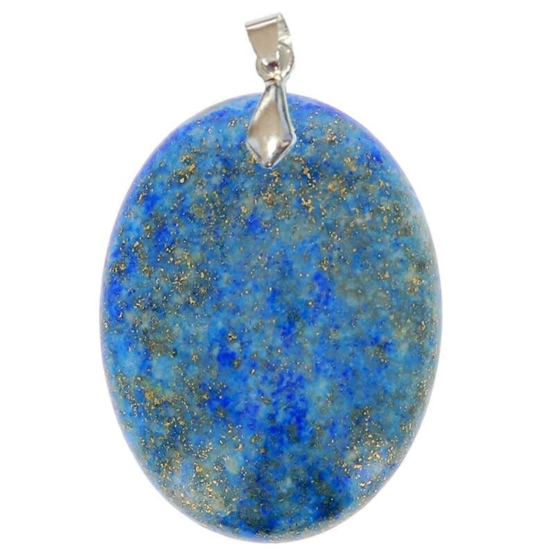 Ciondoli ovali in lapislazzuli