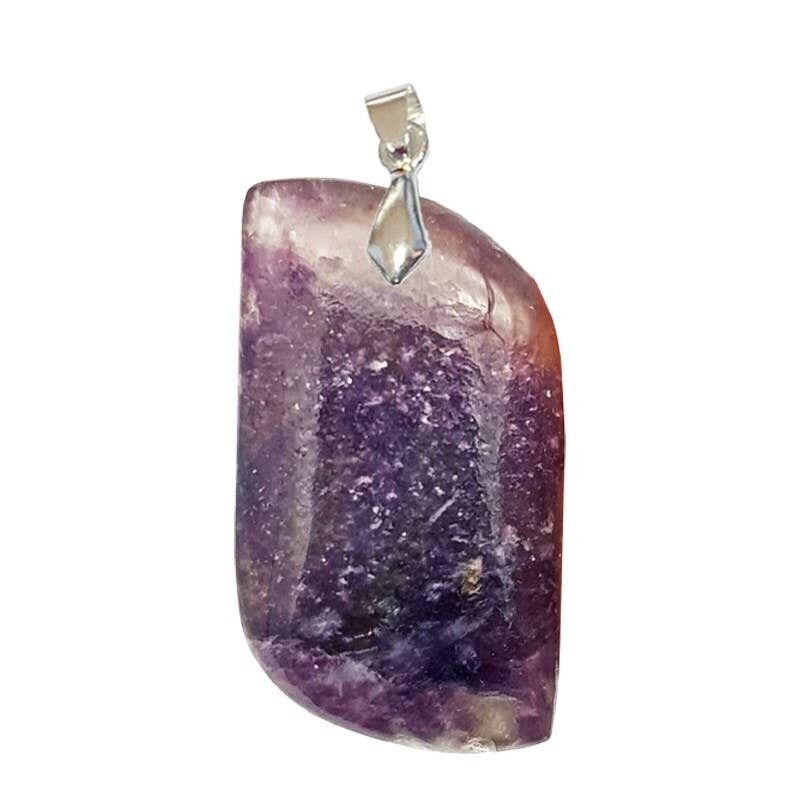 Pendenti in lepidolite del Madagascar Forma S1