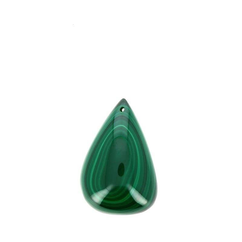 Ciondoli in malachite autentica EXTRA 32 x 22 mm
