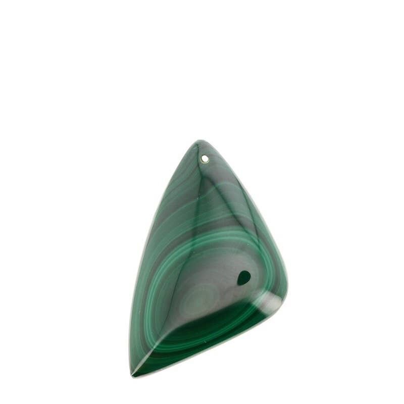 Ciondoli in malachite autentica EXTRA 43 x 29 mm