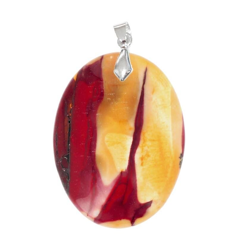 Ciondolo Mookaite ovale EXTRA