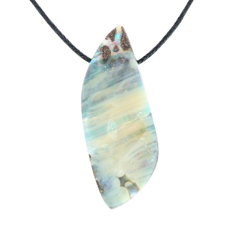 Colgante de ópalo australiano Boulder - POPB42X16