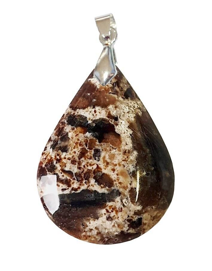 Colgantes de ópalo negro de Madagascar - POPNGP