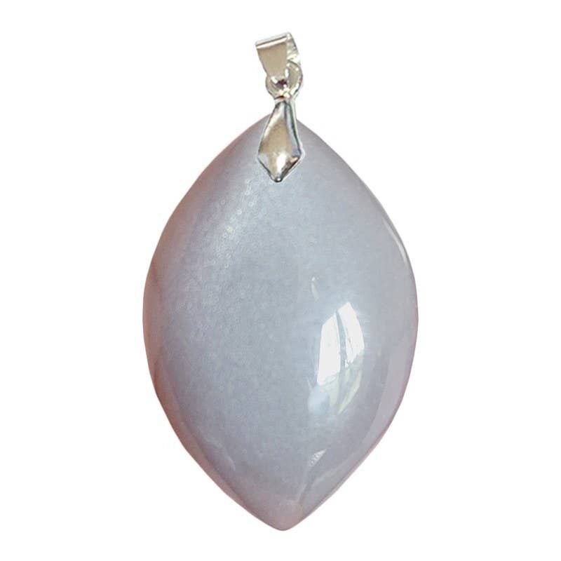 Ciondoli in pietra di luna grigia Marquise