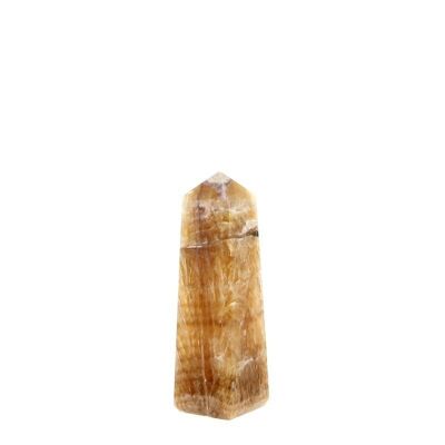 Yellow Fluorite Polished Point 4 Sides - PPFJ116