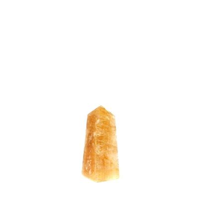 Yellow Fluorite Polished Point 4 sides - PPFJ72-2.2
