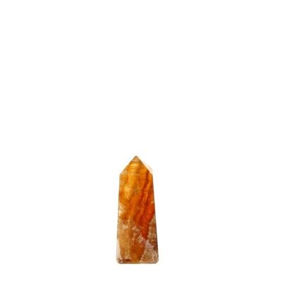 Yellow Fluorite Polished Point 4 sides - PPFJ72-2.3