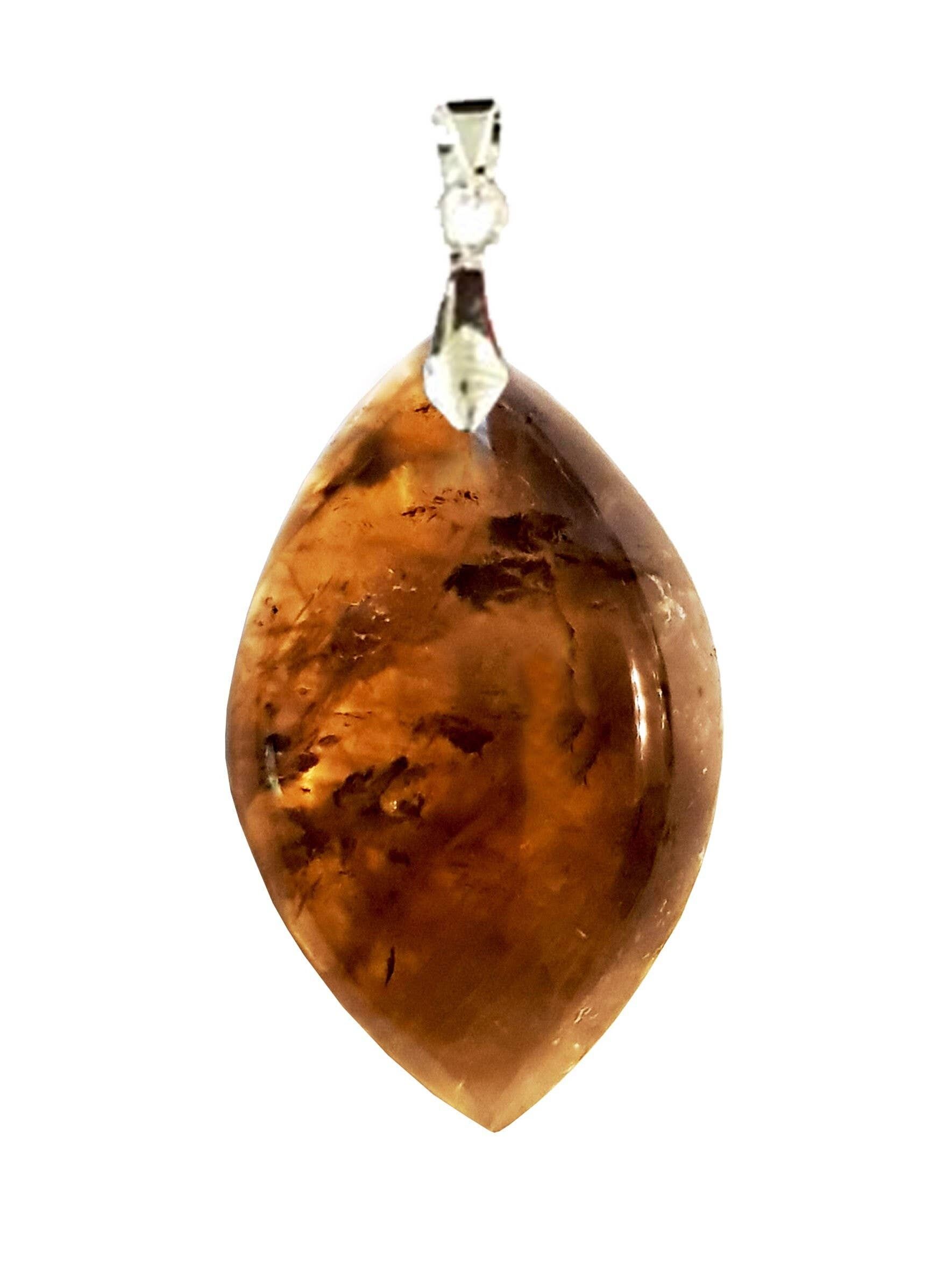 Ciondoli in quarzo fumé marchese