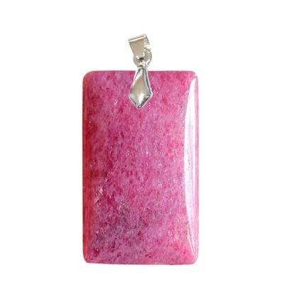 Colgantes rectangulares EXTRA de rodonita