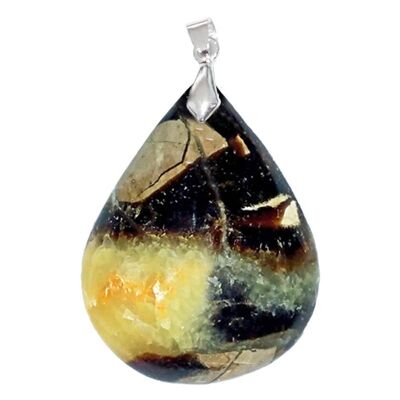 Pendentifs Septaria Goutte de 2 à 3.5 cm - PSEPG35
