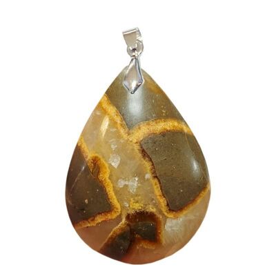 Pendentifs Septaria Rouge Goutte
