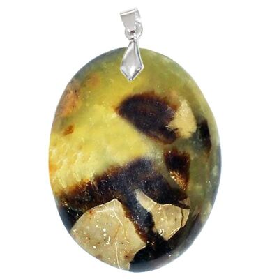 Pendentifs Septaria Ovale de 2 à 3.5 cm - PSEPO35