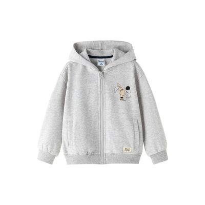 Veste à capuche brossée pour garçon JBI65291