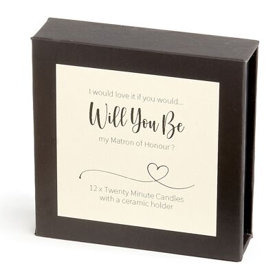 Wedding – Will You Be my Matron of Honour (CREAM)