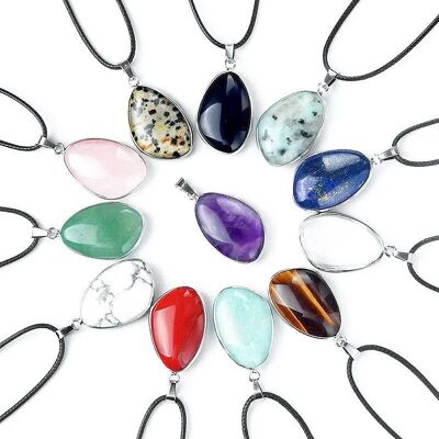 Asymmetrical Drop Pendants 30 x 22 mm