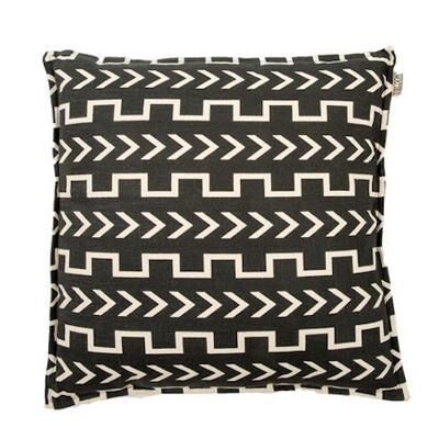 Cushion Emma black/off white 45x45
