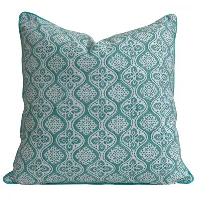 Housse de coussin vert Freddie
