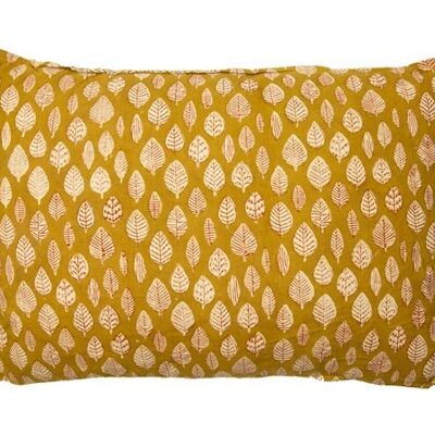 Cushion Cala Llonga mustard 60x40