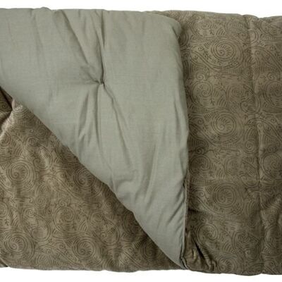 Velvet Daybed Cushion Delfina olive 190x90