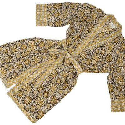 Bathrobe Santa Eulalia mustard