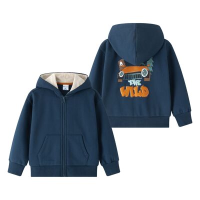 Veste d'hiver à capuche pour enfant JBI65244