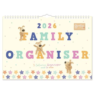 Calendario Boofle A4 Family 2026