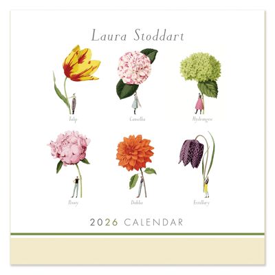Calendario quadrato Laura Stoddart 2026
