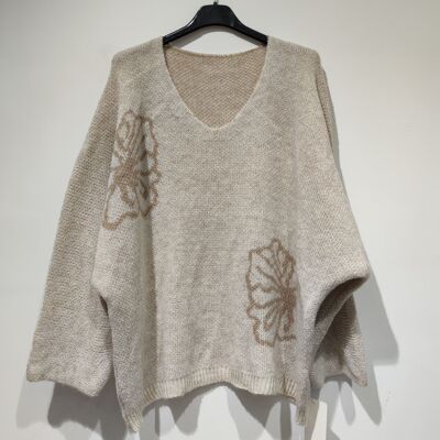 ROMA Pull fleur - AH26