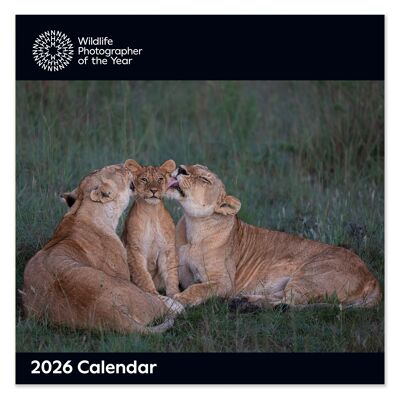 Calendario quadrato Wildlife Photographer of the Year 2026