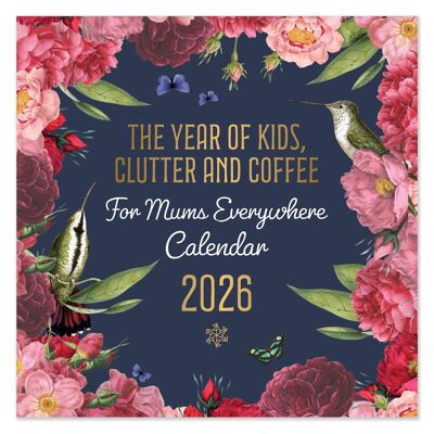 Calendario Paper Ninja Square 2026 - Mamme