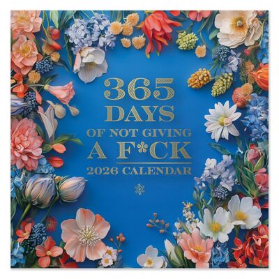 Calendario Paper Ninja Square 2026 - Non me ne frega un cazzo