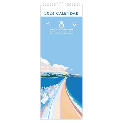 Calendario Becky Bettesworth Slim 2026