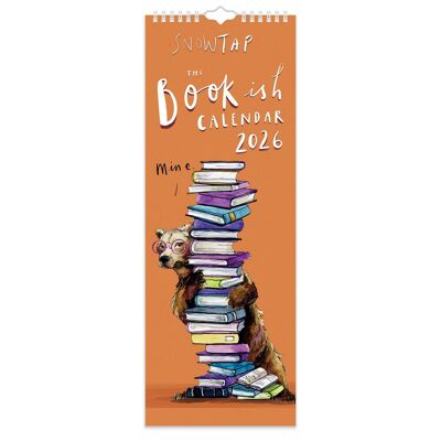 Calendrier Snowtap Bookish Slim 2026