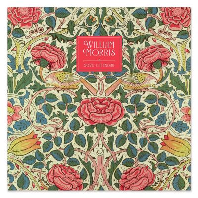Calendrier 2026 de la place William Morris
