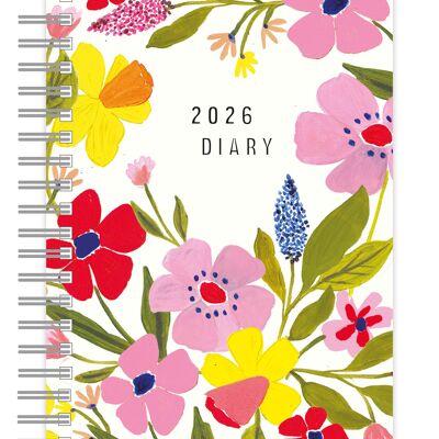 Agenda à spirales Caroline Gardener Posie A5 2026
