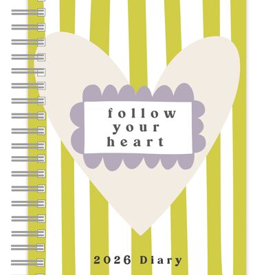 Agenda 2026 Caroline Gardener « Lots of Love » A5 à spirale