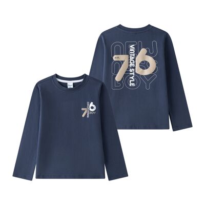 Boys' long-sleeved T-shirt JBI65278