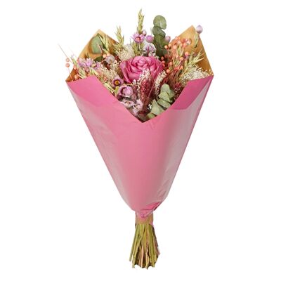 Romantic Bouquet - Pink Rose Artificial
