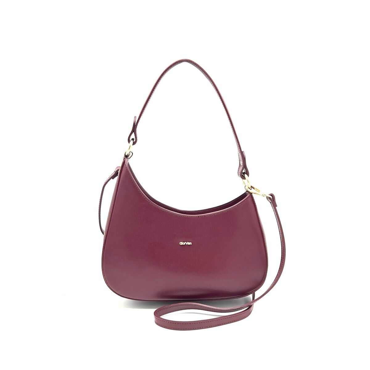 Borsa a tracolla in vera pelle, Made in Italy, art.112412GV