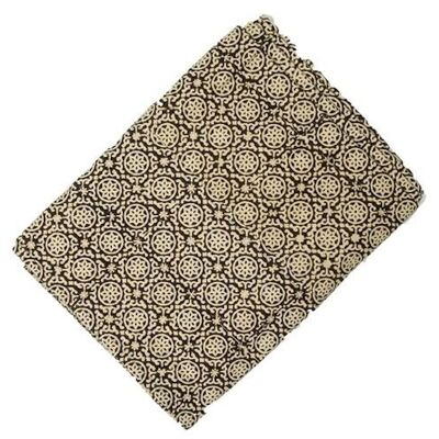 Tablecloth Evissa black 150x350