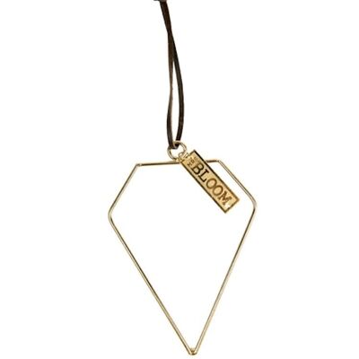 Decoration Diamond M black