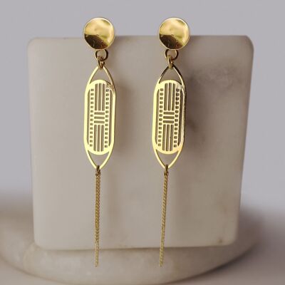 Pendientes de oro Lalinde