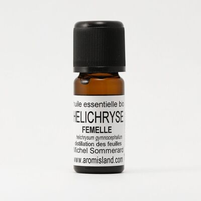 Aceite esencial de helicriso femenino orgánico