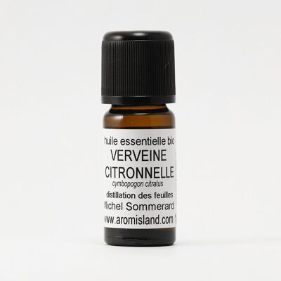 Olio essenziale di verbena citriodora biologica