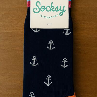 Chaussettes Anchor en coton biologique