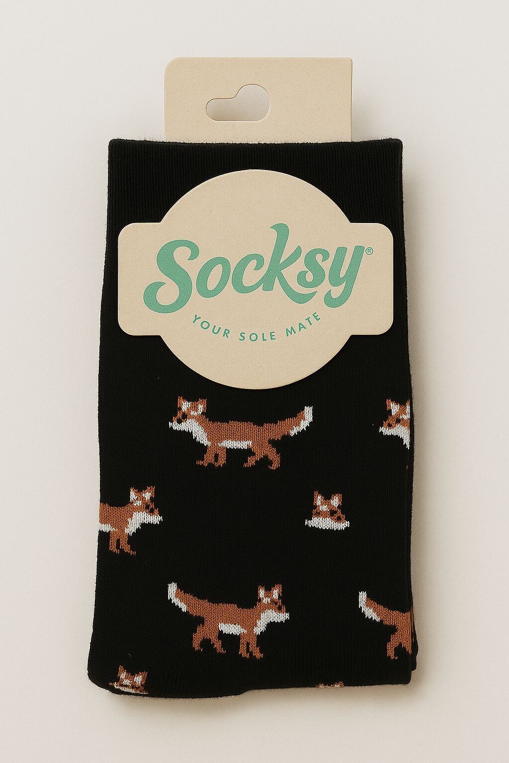 Wild Fox Socken aus Bio-Baumwolle