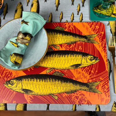 Placemat - Sardine