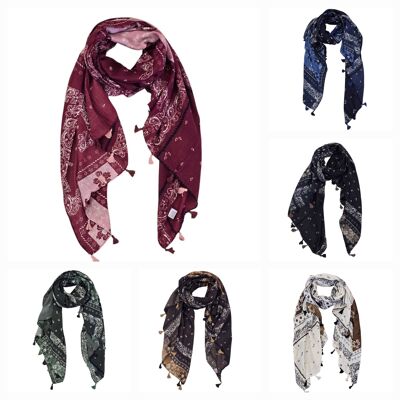 Winter Cotton scarf Jy90103
