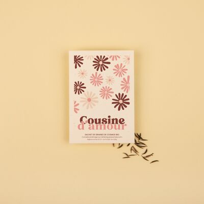 Cousin of Love - Cosmos Seed Packet