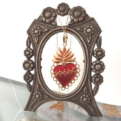 Collier pendentif Sacré-Cœur